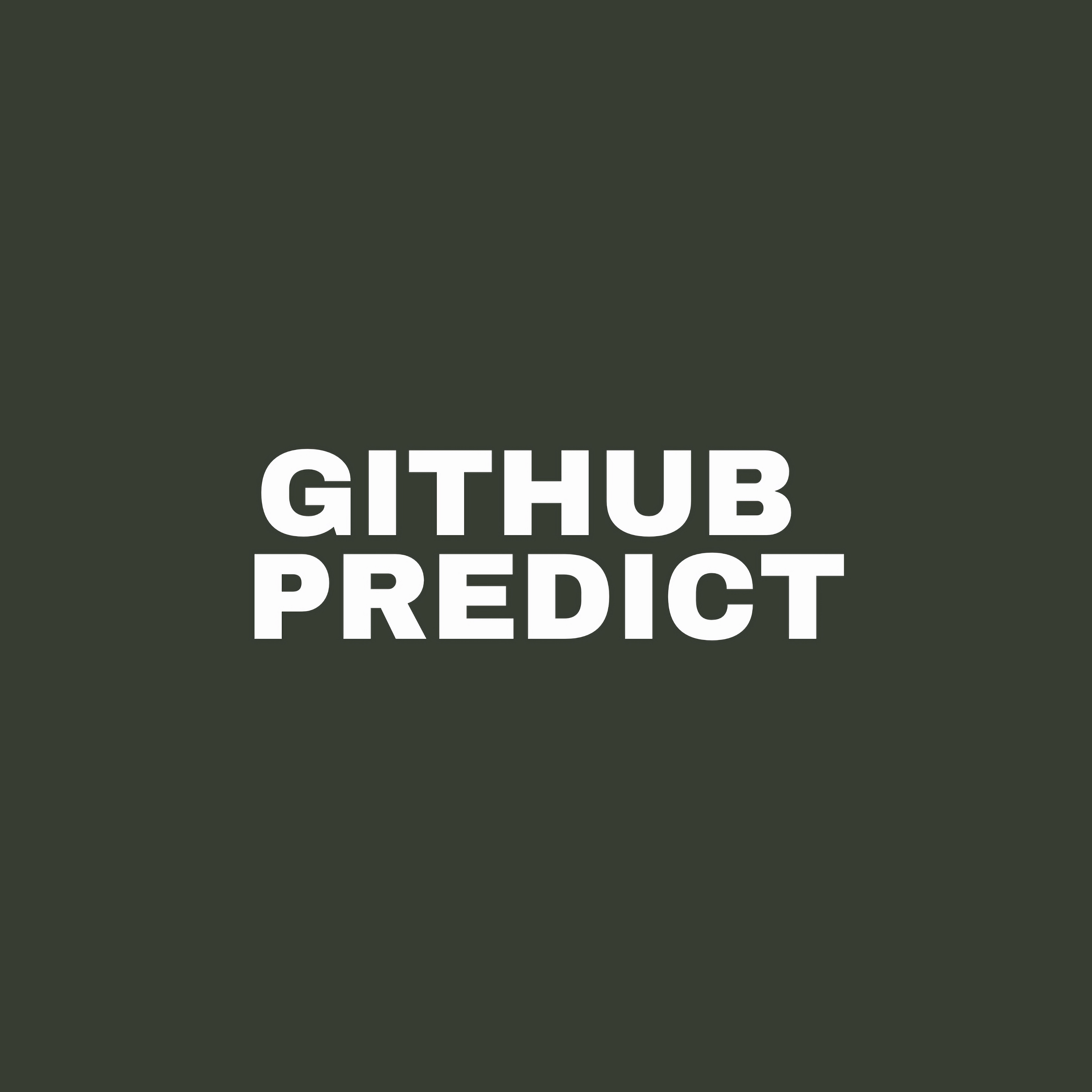 GITHUB PREDICTION